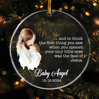 Personalized Miscarriage Ornament, Custom Baby Memorial Acrylic Ornament