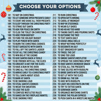Personalized Most Likely To Christmas Shirt, Custom Name Santa Challenge Tee, Funny Front Back Print, Holiday Party Outfit, Christmas Gift