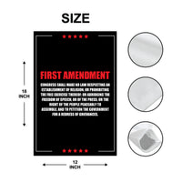 Abolish ICE Garden Flag, Double Sided, Keep the Immigrants, Deport the Racists Flag, Anti-Trump, Resist Racism Flag, Resist Fascism Flag