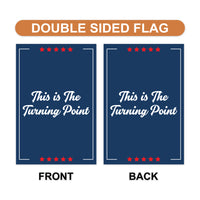Justice for Charlie Garden Flag, A True Patriot Charlie Kirk Yard Flag, Charlie Kirk Is My Hero Outdoor Flag, Charlie Kirk Freedom Flag