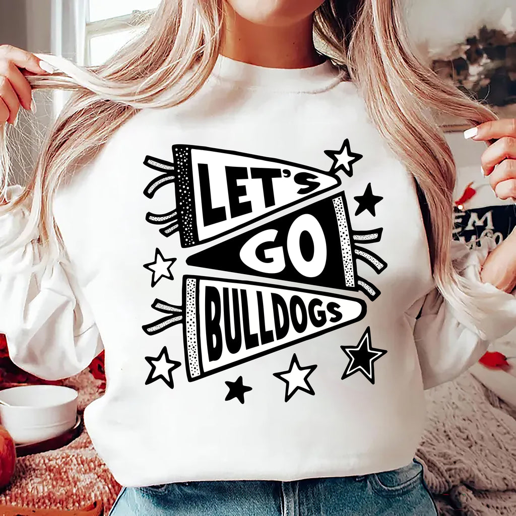 Custom School Mascot Sweatshirt, Favorite Team Shirt, Personalized Mascot Sweatshirt
