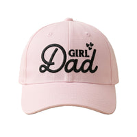 Custom Girl Dad Embroidered Hat, Personalized Father Daughter Baseball Cap, Low Profile Dad Hat, New Parent Gift, Everyday Cap Gift