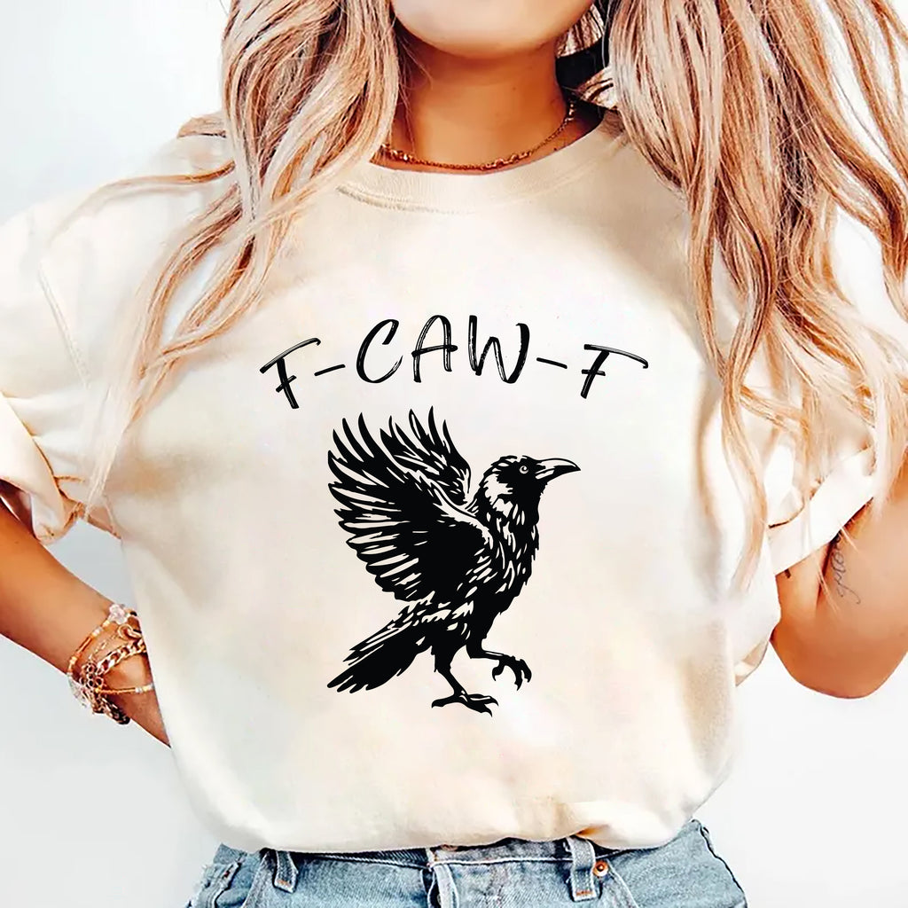 Funny Crow Short Sleeve T-Shirt