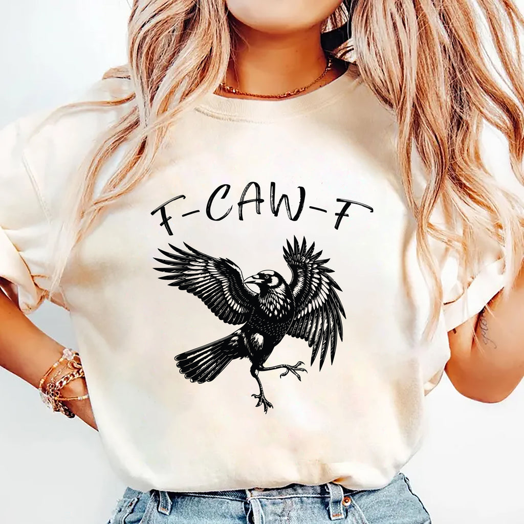 Funny Crow Short Sleeve T-Shirt