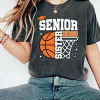 Custom Senior Night Basketball Family 2026 Shirt, Class of 2026 Graduate Shirt, Senior Graduation Tee