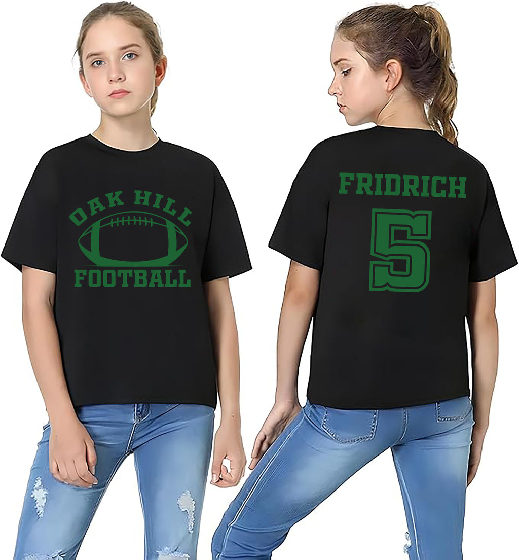Custom Football Team Name and Number Shirt, Gift for Football Team Lover Shirt, Football Mama, Front Back