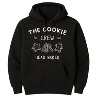 Custom Christmas Cookie Crew Hoodie, Matching Family Christmas Shirt, Christmas Baking Hoodie