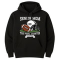 Senior Football Mom Hoodie, Custom Name and Number Shirt, Game Day Hoodie