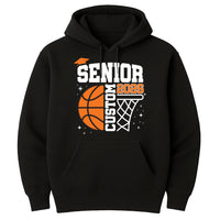Custom Senior Night Basketball Family 2026 Hoodie, Class of 2026 Graduate Shirt, Senior Graduation Hoodie