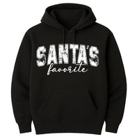 Santa's Favorite Christmas Hoodie, Christmas Shirt, Women's Christmas Hoodie