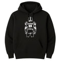 Football Player Silhouette Hoodie, Custom Name and Number Shirt, Personalized Sports Hoodie