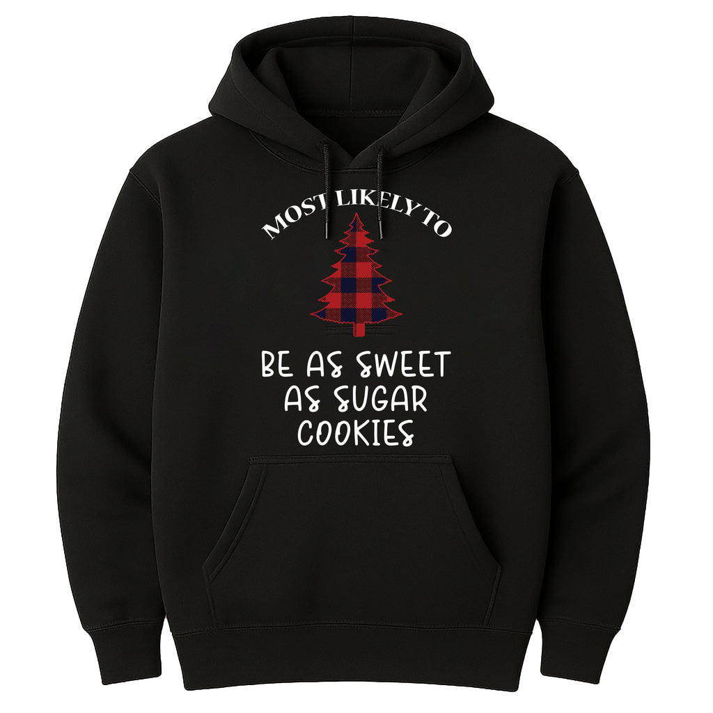 Family Christmas Hoodie, Buffalo Plaid Most Likely To Shirt, Christmas Party Hoodie