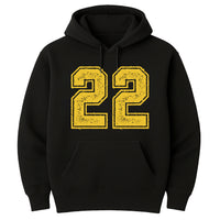 Custom Number Hoodie, Game Day Number Shirt, Custom Football Hoodie