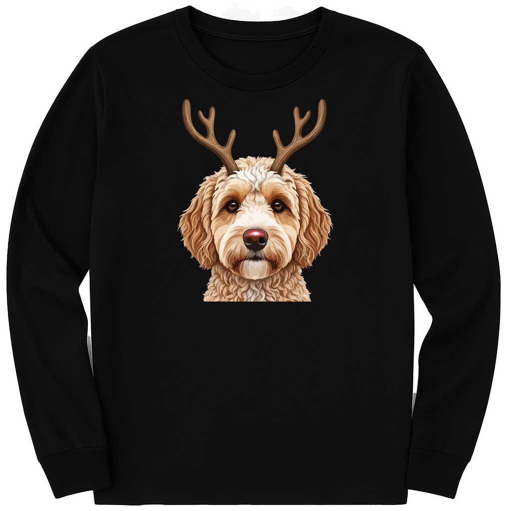 Christmas Dog Long Sleeve Shirt, Dog Owner Christmas Gift Shirt, Christmas Tee