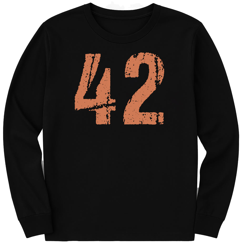 Custom Football Number Long Sleeve Shirt, Personalized Custom Number Shirt, College Football Tee