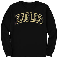 Custom School Mascot Long Sleeve Shirt, Personalized School Logo Shirt, Team Mascot Name Tee