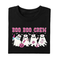 Boo Boo Crew Nurse Shirt, Halloween Nurse Stethoscope Shirt, Spooky Season Tee