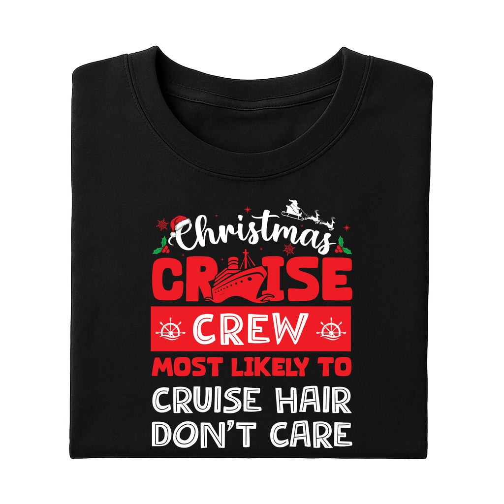 Custom Christmas Cruise Crew Shirt, Holiday Vacation Shirt, Matching Family Cruise Tee