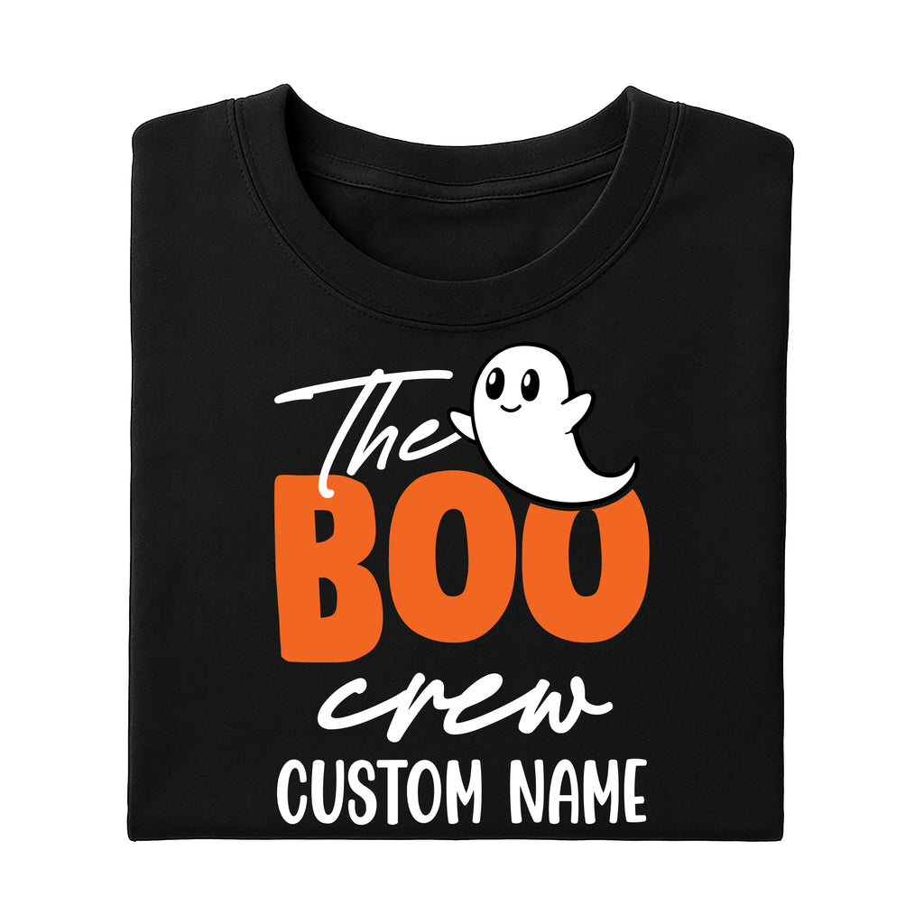 The Boo Crew Shirt, Custom Halloween Shirt, Kids Halloween Tee