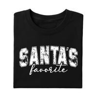 Santa's Favorite Christmas Shirt, Christmas Shirt, Women's Christmas Tee