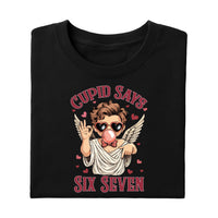 Cupid Says 67 Shirt, Vintage Cherub Valentine Shirt, Funny 67 Valentine Tee