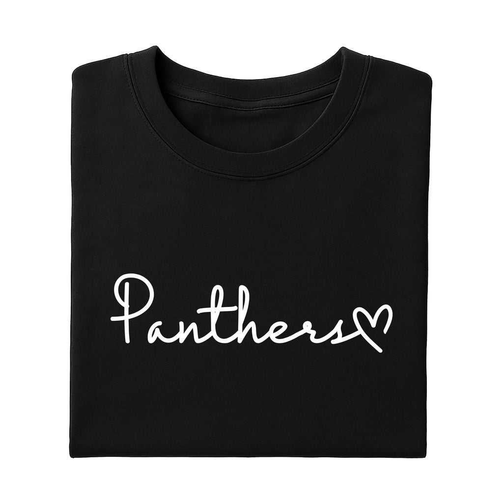 Custom Team Name with Heart Shirt, School Spirit Wear Graphic Shirt, Personalized Football Team Tee