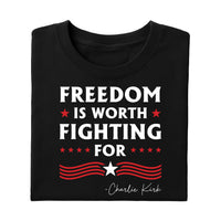 Justice for Charlie Shirt, A True Patriot Charlie Kirk Shirt, Charlie Kirk Is My Hero Tee