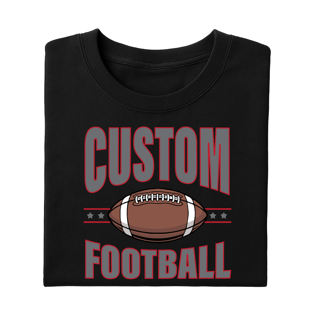 Personalized Mascot Shirt, Football Custom Your Team Shirt, Varsity School Football Team Tee