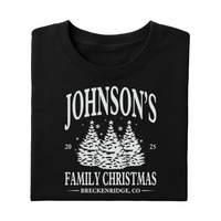 Personalized Family Christmas Shirt, Matching Family Christmas Shirt, Custom Name Christmas Tee