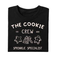 Custom Christmas Cookie Crew Shirt, Matching Family Christmas Shirt, Christmas Baking Tee