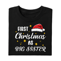 First Christmas of Family Shirt, First Christmas as Mommy Shirt, Personalized First Christmas Family Matching Tee