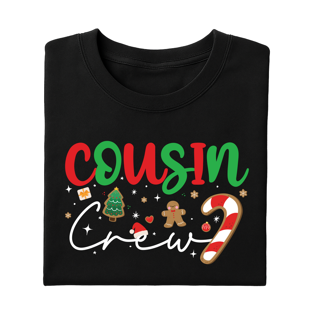 Matching Cousin Crew Christmas Shirt, Family Holiday Shirt, Cousin Crew Christmas Tee
