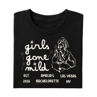 Girls Gone Mild Shirt, Custom Bachelorette Shirt, Spa Party Weekend Tee, Girls Night Matching Shirt, Bachelorette Gifts, Gifts for Friends