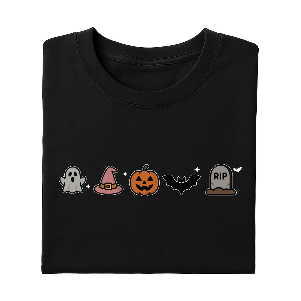 Cute Halloween Shirt, Minimalist Halloween Shirt, Spooky Season Tee, Fall Halloween Shirt