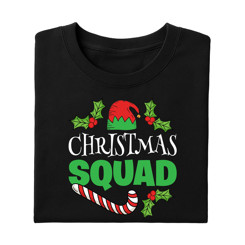 Matching Family Christmas Squad Shirt, Custom Christmas Shirt, Family Christmas Squad Tee for Women Men