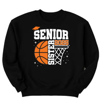 Custom Senior Night Basketball Family 2025 Sweatshirt, Class of 2025 Graduate Shirt, Senior Graduation Sweatshirt