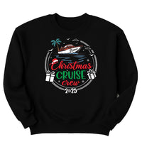 Christmas Cruise Crew 2025 Sweatshirt, Family Christmas Shirt, Matching Christmas Cruise Ship Sweatshirt