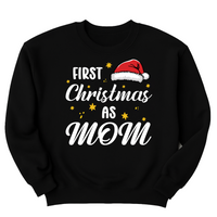 First Christmas of Family Sweatshirt, First Christmas as Mommy Shirt, Personalized First Christmas Family Matching Sweatshirt