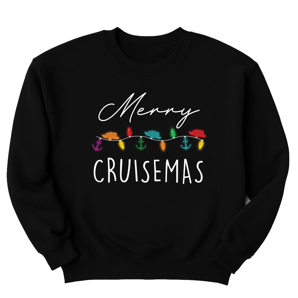 Merry Cruisemas Sweatshirt, Family Christmas Cruise Shirt, Christmas Holiday Trip Sweatshirt