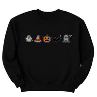 Cute Halloween Sweatshirt, Minimalist Halloween Shirt, Spooky Season Sweatshirt