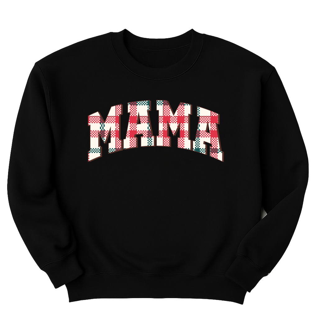 Custom Matching Family Christmas Sweatshirt, Holiday Family Shirt, Mom Dad Mini Christmas Sweatshirt