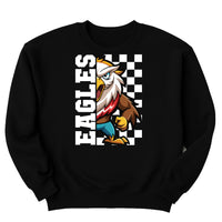 Custom School Spirit Sweatshirt, Personalized Mascot Shirt, School Spirit Wear Sweatshirt