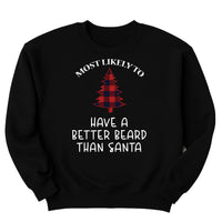 Family Christmas Sweatshirt, Buffalo Plaid Most Likely To Shirt, Christmas Party Sweatshirt