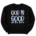 God Is Good Sweatshirt, Preppy Boho Christian Shirt, Bible Verse Faith Sweatshirt