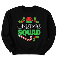 Matching Family Christmas Squad Sweatshirt, Custom Christmas Shirt, Family Christmas Squad Sweatshirt for Women Men