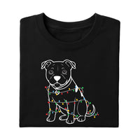 Cute Christmas Dog Shirt, Pitbull Holiday Shirt, Family Xmas Tee