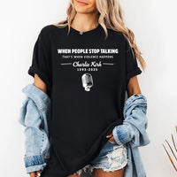 Justice for Charlie Shirt, A True Patriot Charlie Kirk Shirt, Charlie Kirk Is My Hero Tee