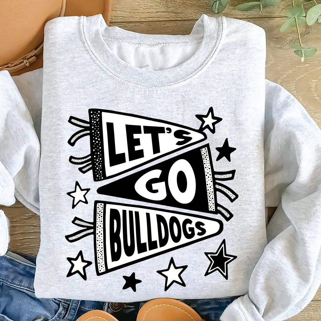 Custom School Mascot Sweatshirt, Favorite Team Shirt, Personalized Mascot Sweatshirt