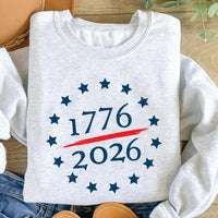 American 250 Sweatshirt, USA 250th Anniversary Shirt, Semiquincentennial Celebration Tee, 1776-2026 July 4th Shirt, Unisex Patriotic Shirt