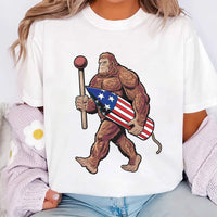 Bigfoot Fireworks Long Sleeve Shirt